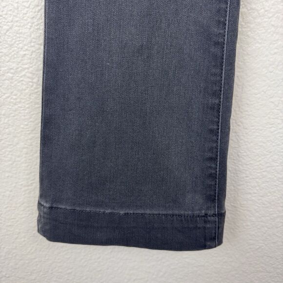 Articles Of Society High Waist Straight Leg Stretch Denim Jeans Gray 29 - Picture 7 of 16